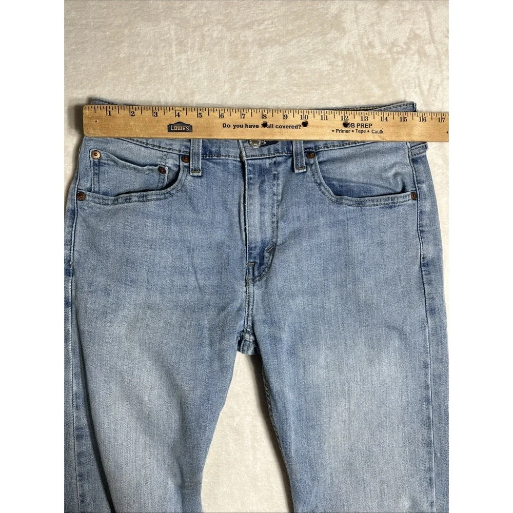 Levi's 502 Mens 31x32 Regular Taper Fit Blue Jeans Casual Rodeo Cowboy Western